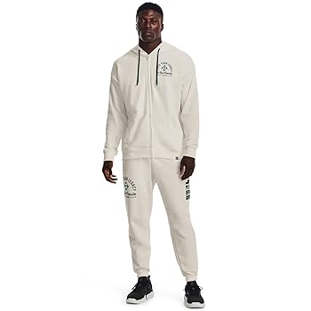 Under Armour Men's Project Rock Heavyweight Terry Full-Zip